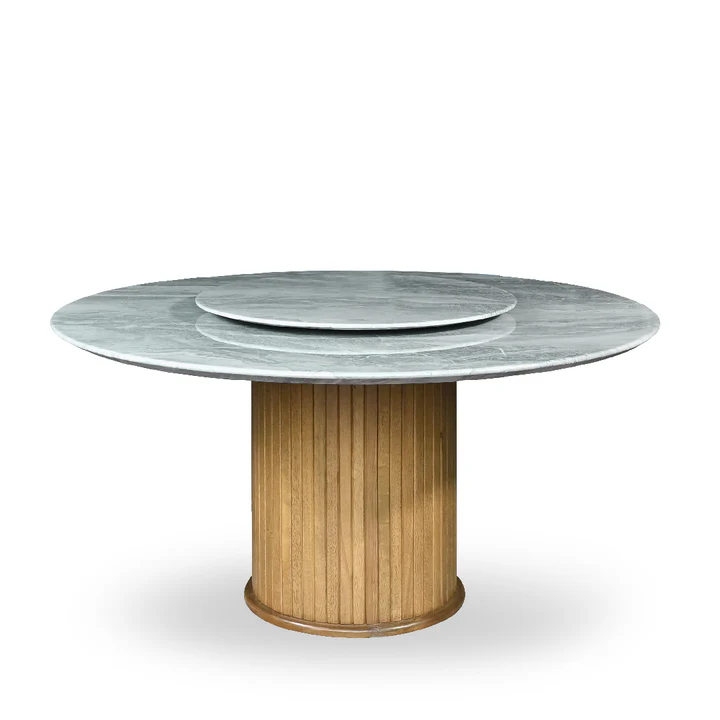 KASH Marble Dining Set Side View